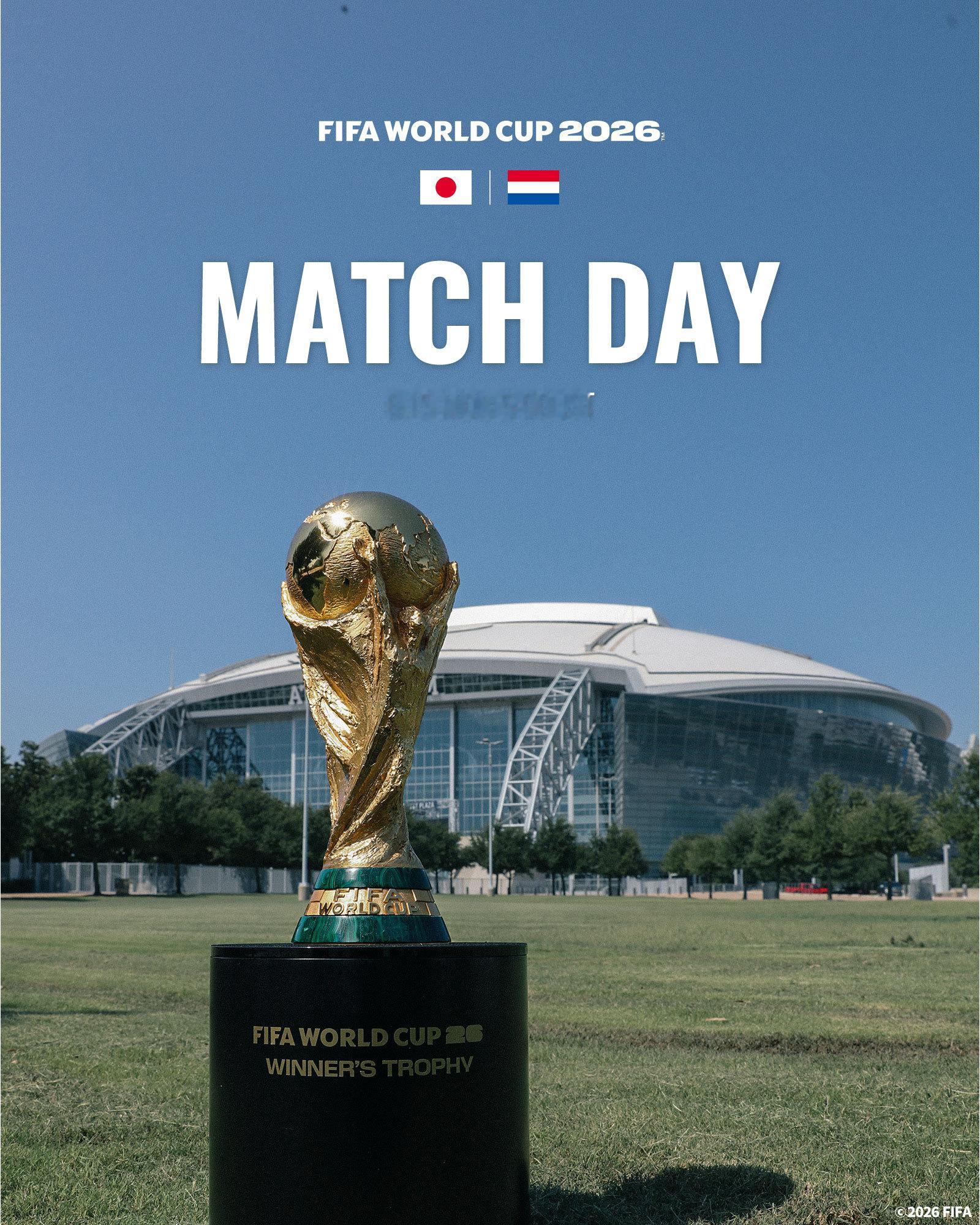 サッカー日本代表世界杯 【𝗠𝗔𝗧𝗖𝗛 𝗗𝗔𝗬】📍Dallas 