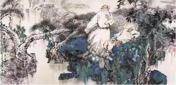 《春日忆李白》杜甫

白也诗无敌，飘然思不群。
清新庾开府，俊逸鲍参军。
渭北春