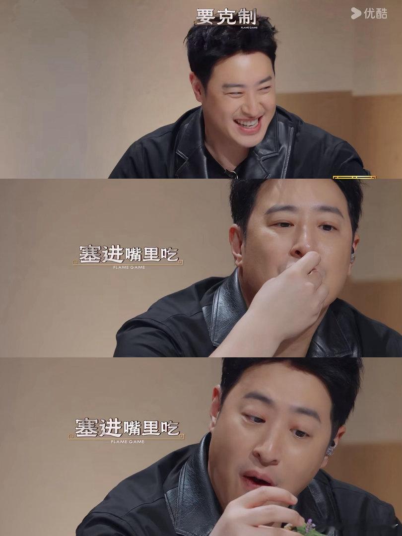 潘玮柏被经纪人连发三个少吃点百厨大战潘玮柏在节目里沉浸式干饭根本收不住，满桌佳肴