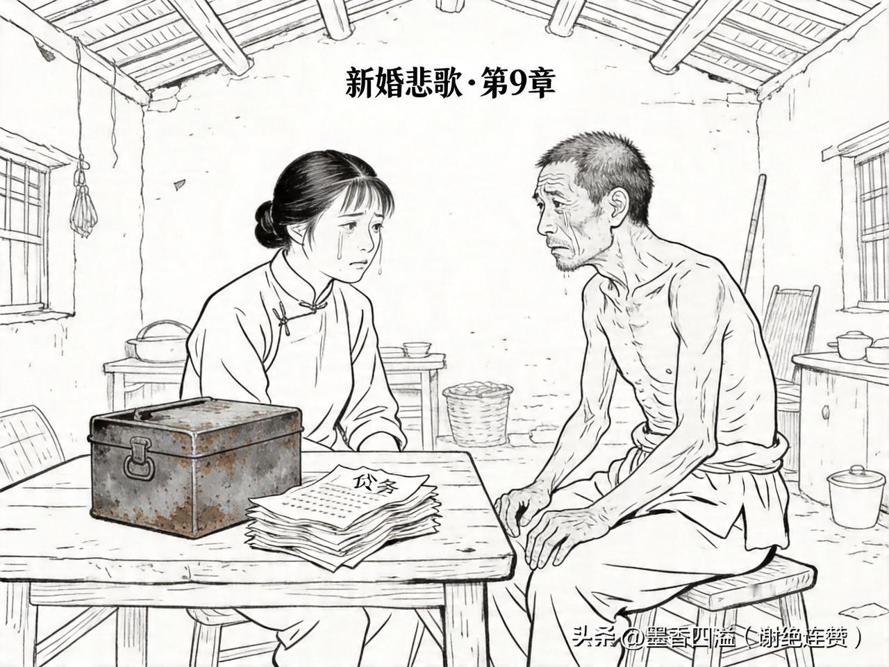 乡土小说：新婚悲歌（上卷）9

第9章：欠条写到手软，亲戚都躲着走



俺家的