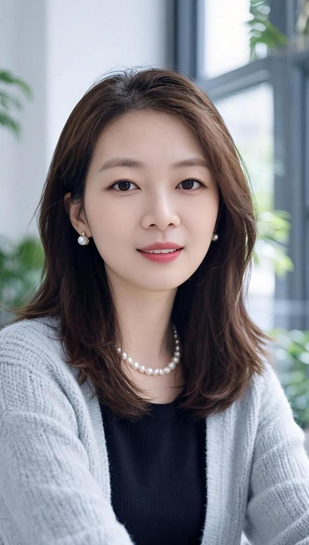 AI轻熟风肖像 简约穿搭 清新妆容简约时尚日常分享