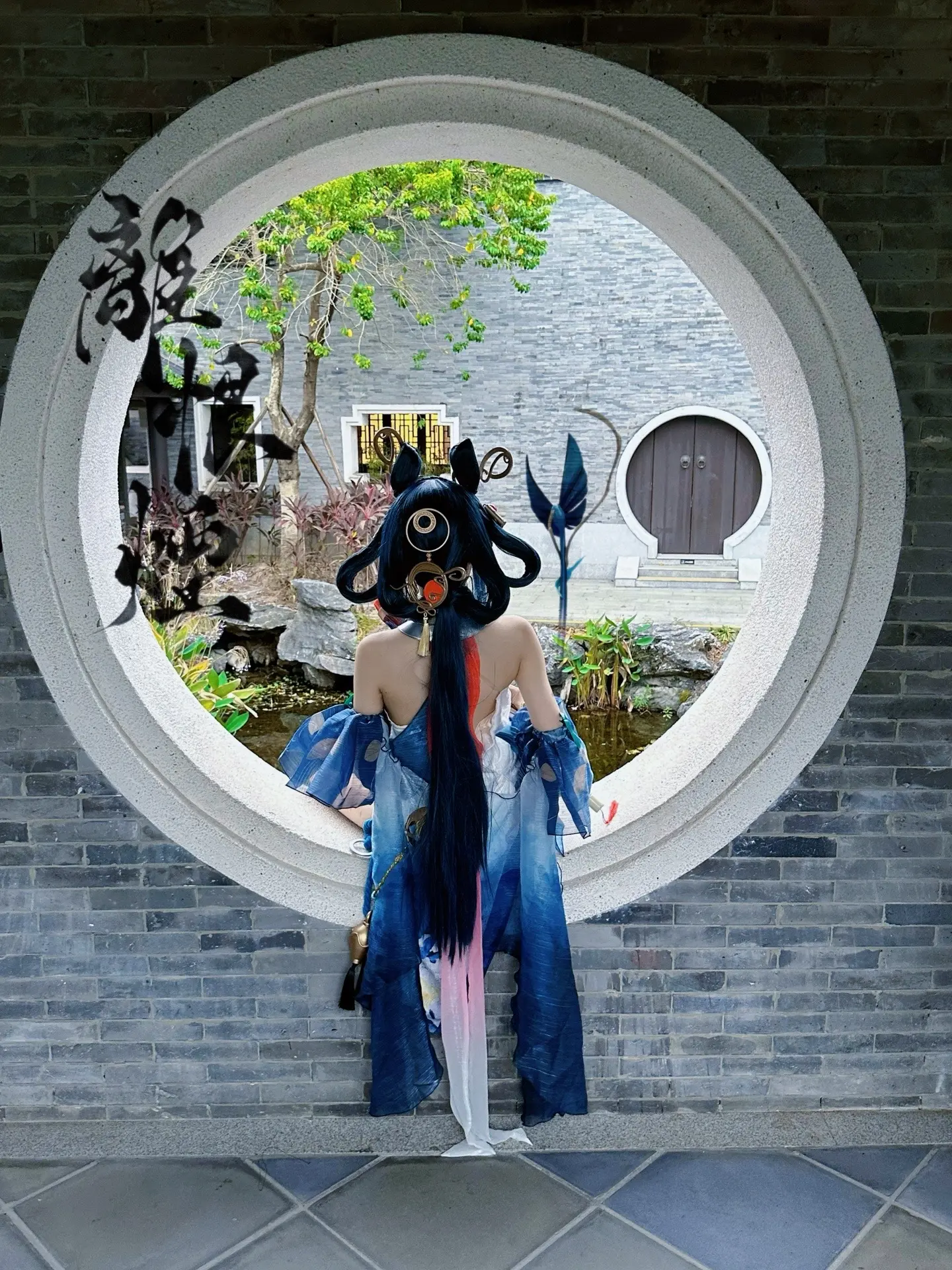 cos试衣  公孙离cos 玩王者荣耀的女生长什么样 恨离烟 公孙离恨离烟