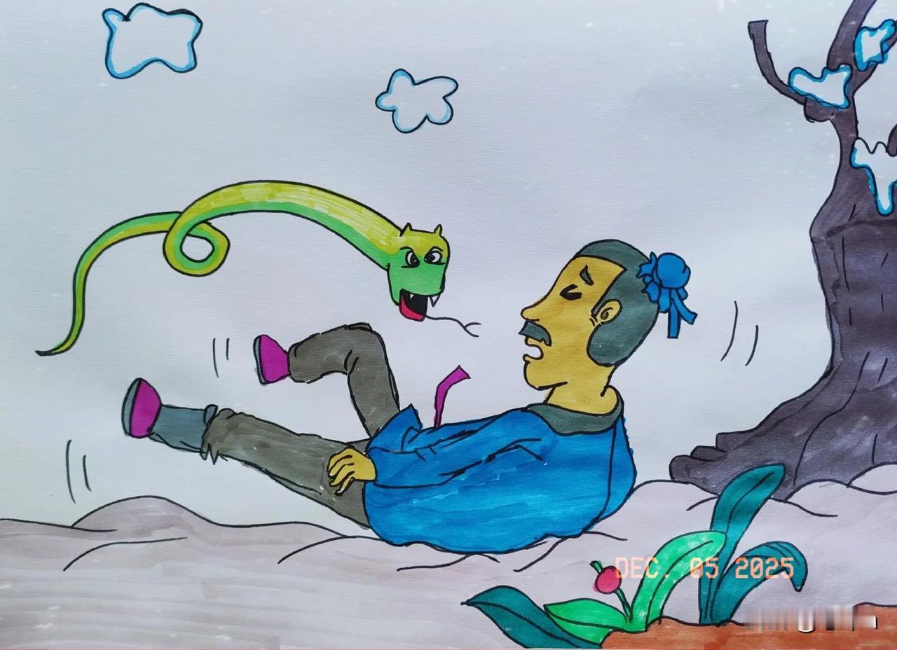 农夫和蛇
    原本的一桩好事，竟演变成了惊悚的悲剧！
    那可怜的农夫与