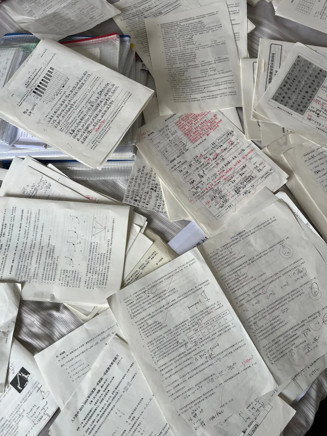 高一期末周，女娲补了两天，已绝望😂