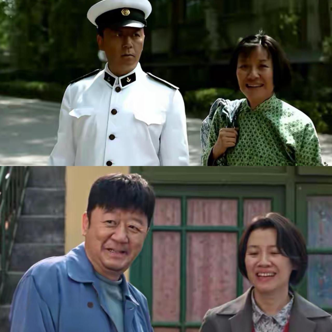《父母爱情》里是哥哥妹妹，在正播出的《生逢其时》里演夫妻。