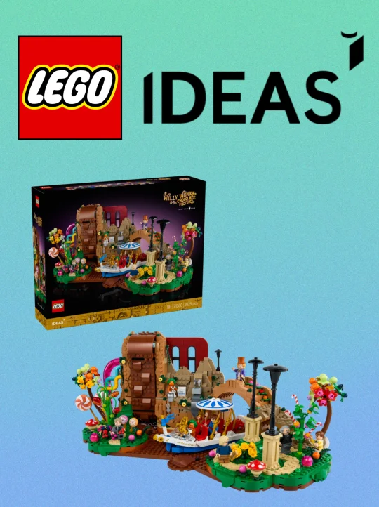 【乐高新品】查理和巧克力工厂公布！