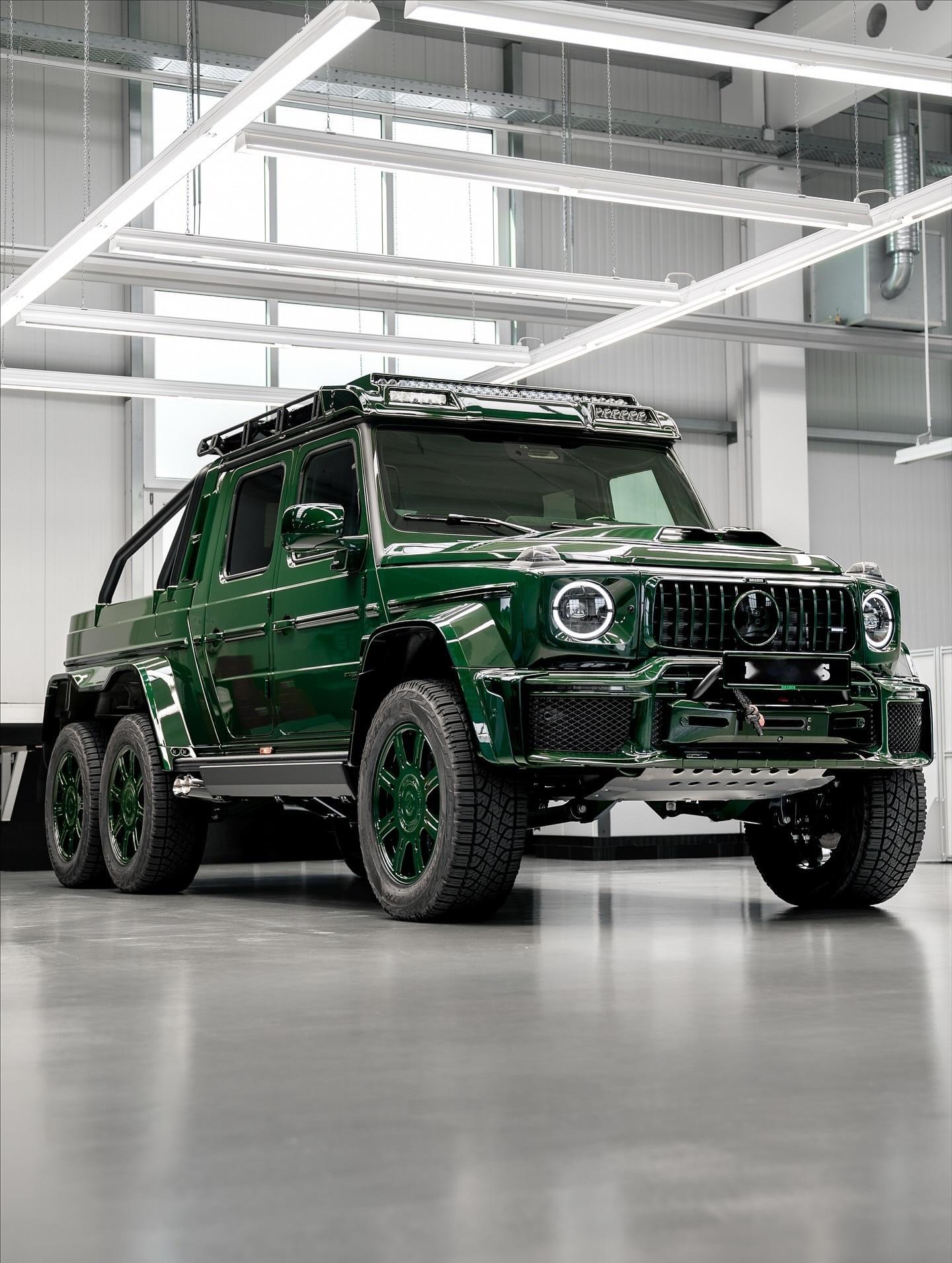 改车吧[超话] 巴博斯 G800 6x6 ​​​