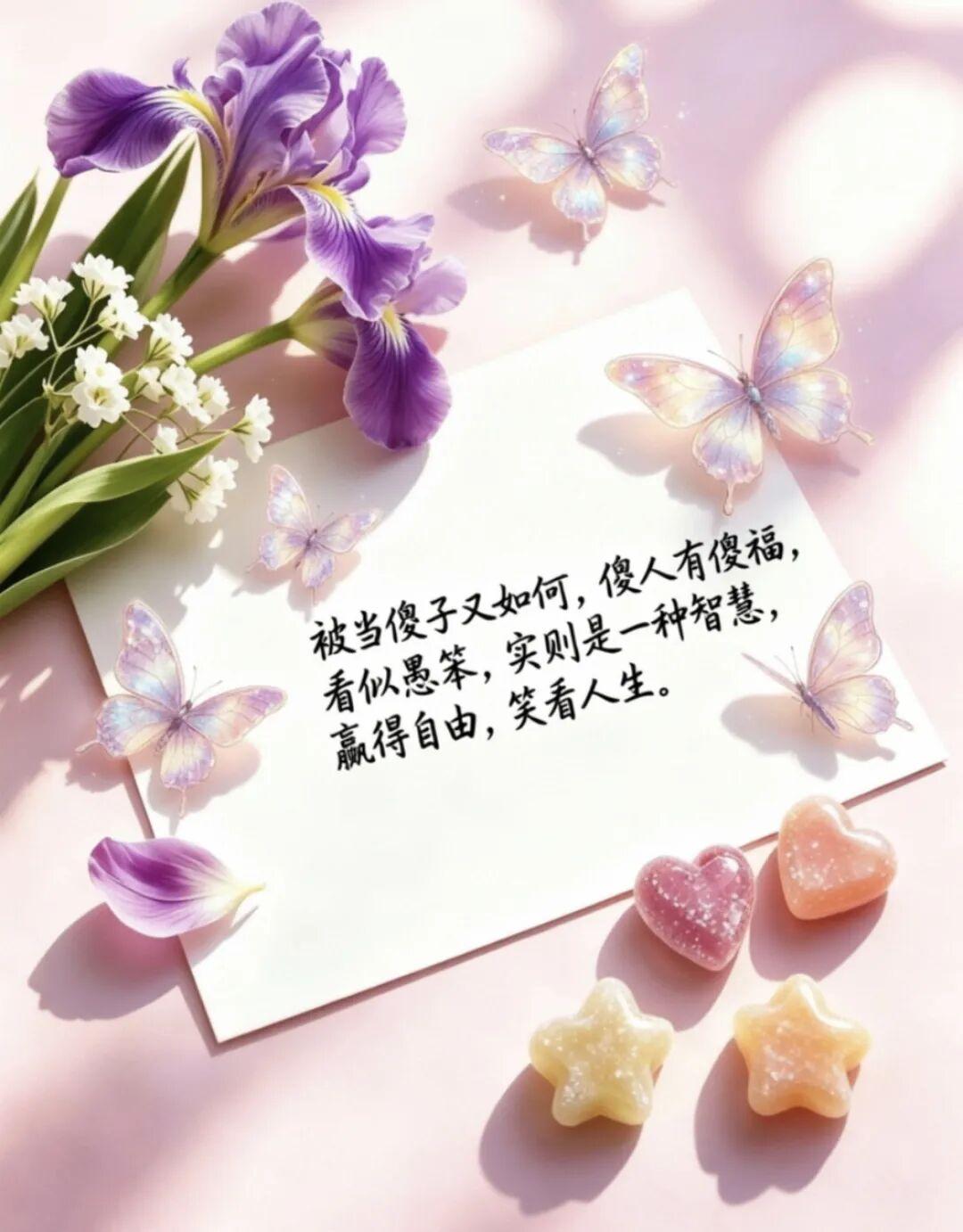 今天读到的金句今天读到的金句：被当傻子又何况？傻人有傻福，看似愚笨，实则是一种智