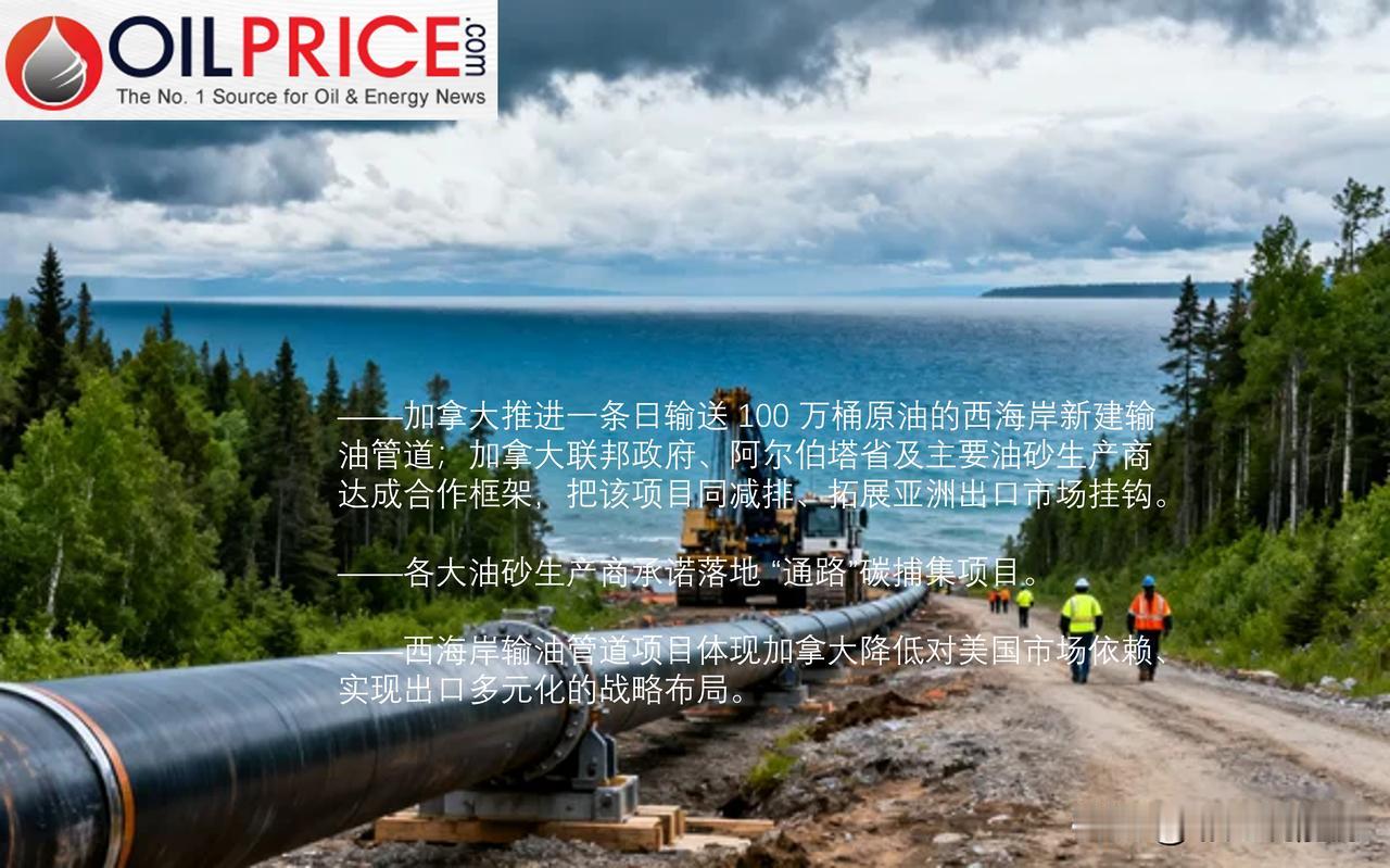 加拿大将新建西海岸输油管道与油砂扩产绑定

加拿大头部油砂生产商、阿尔伯塔省政府