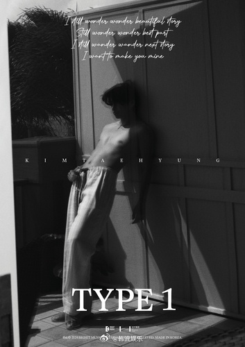【#防弹少年团#成员#V#发售写真集《TYPE 1》】《TYPE 1》V去年12