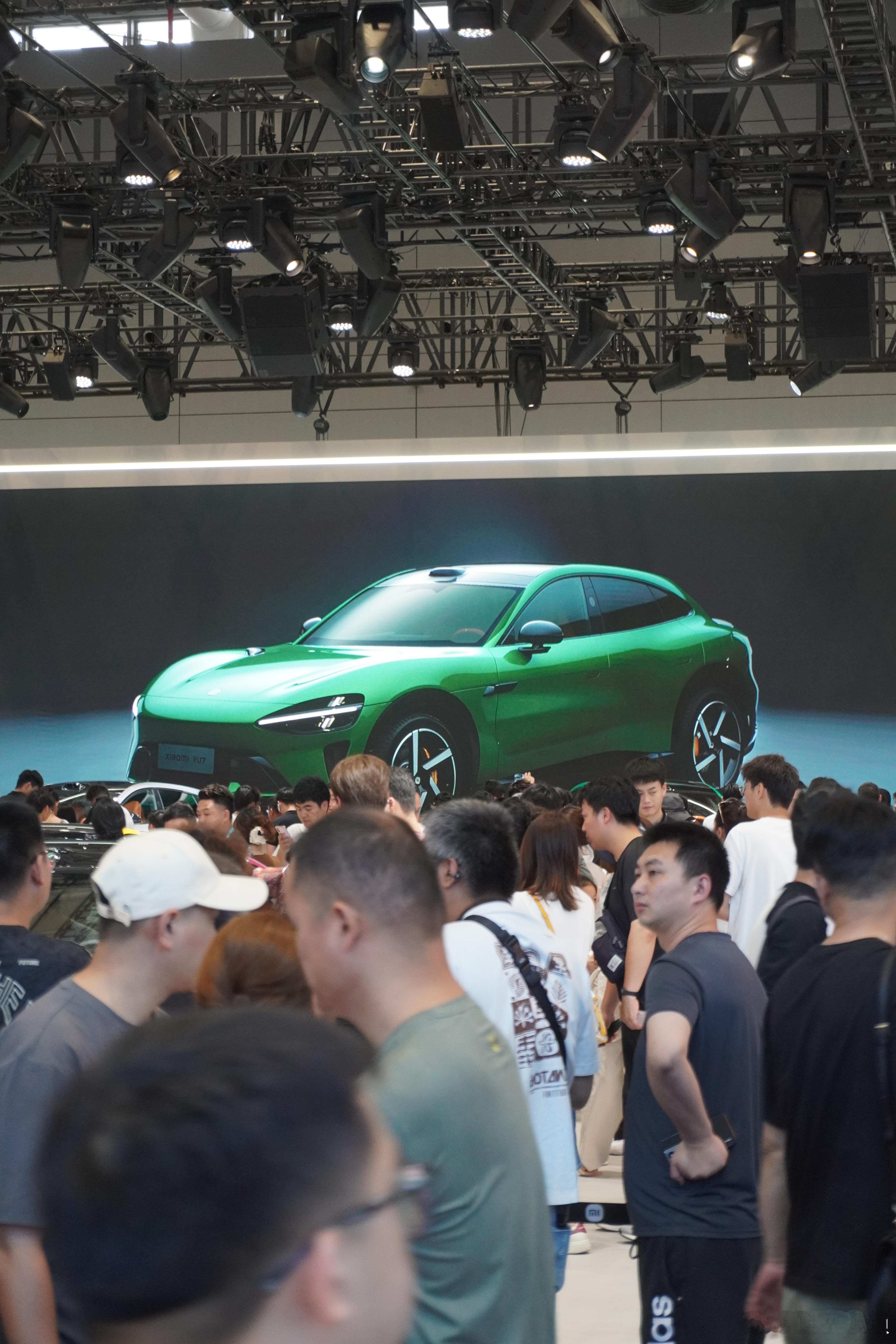 要不是小米yu7 ，这届深圳车展会这么热闹吗[思考] ​​​