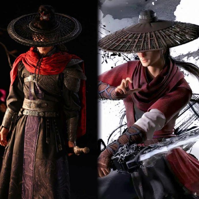 肖顺尧出场以为是不良人大帅肖顺尧版沈郎魂惊艳登场！斗笠压影，黑衣如风，一秒梦回不