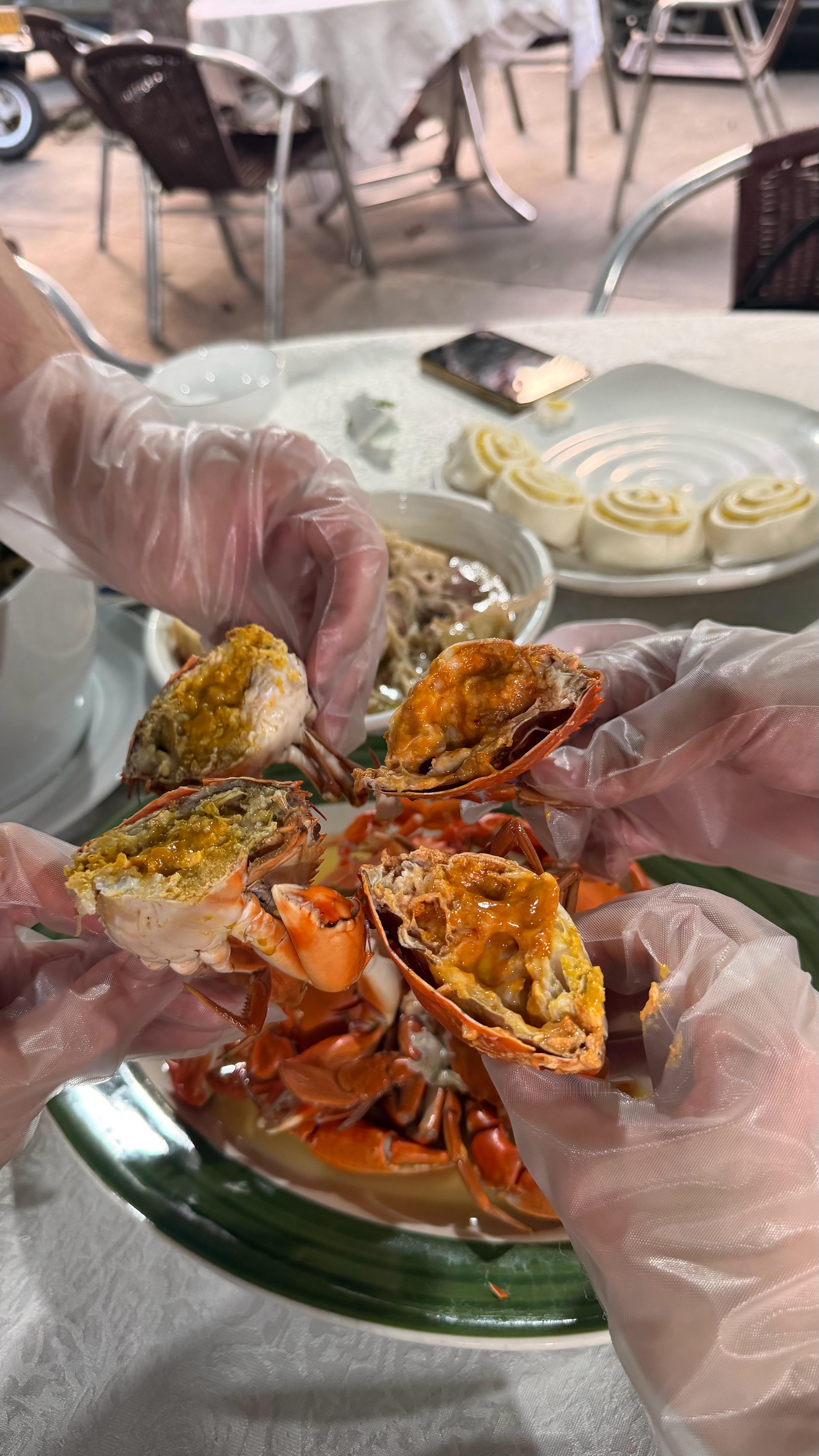 昨日美食🦀 ​​​