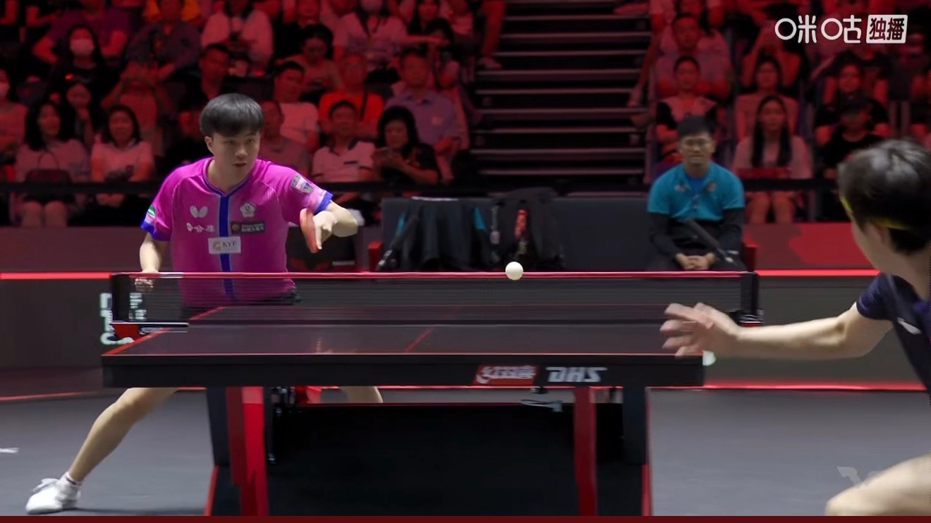 王楚钦1-0林昀儒（11-3） 