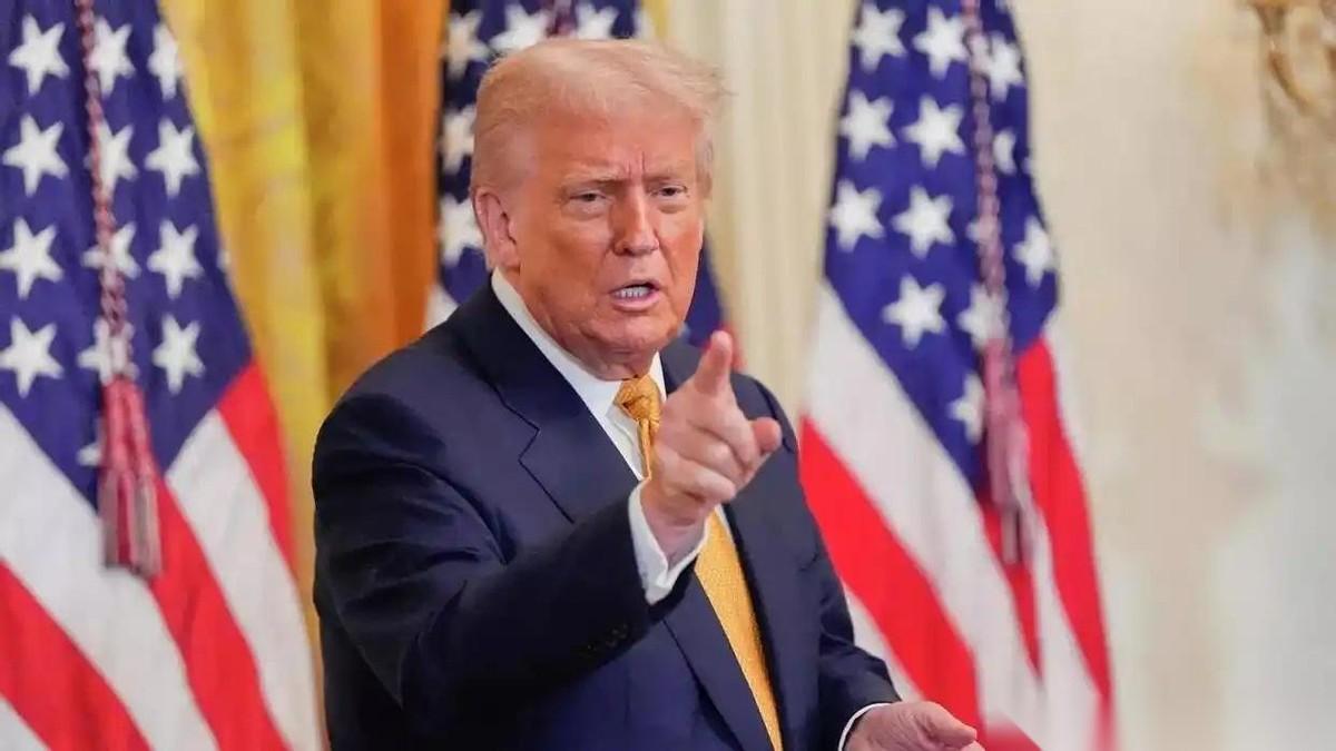 张口就来，特朗普又开始“胡言乱语”了！
他表示：等我打完伊朗，有空我就去学习西班