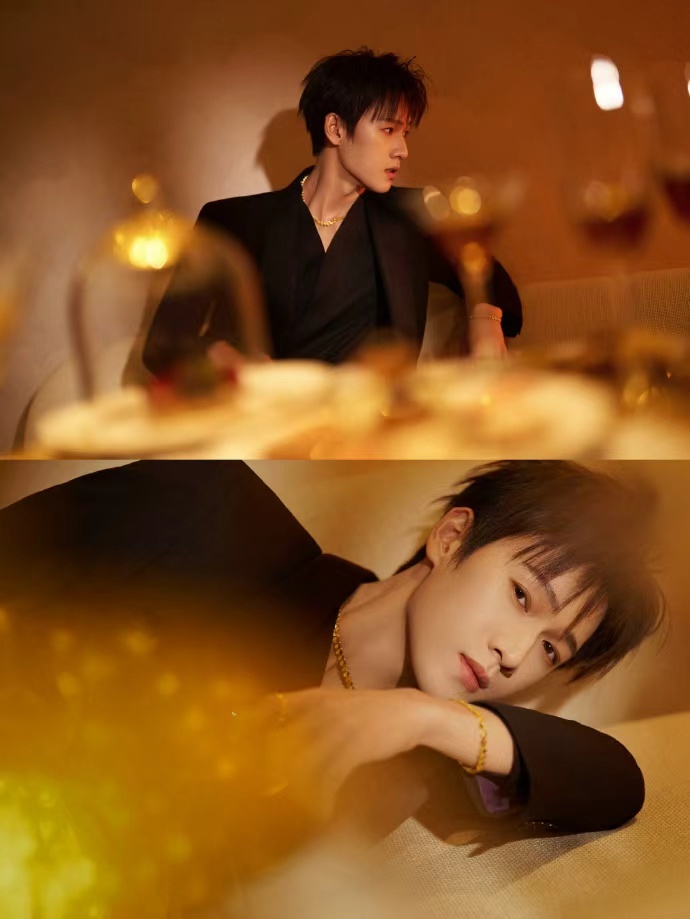 李昀锐的香槟时刻李昀锐携福启程 李昀锐携福启程，李昀锐的香槟时刻， 优雅矜贵的小