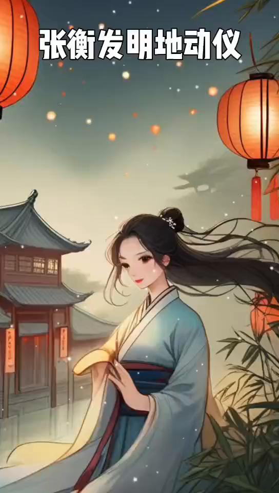 张衡发明地动仪。
在漫长的历史长河中，中华民族创造了无数令人惊叹的科技奇迹。而在