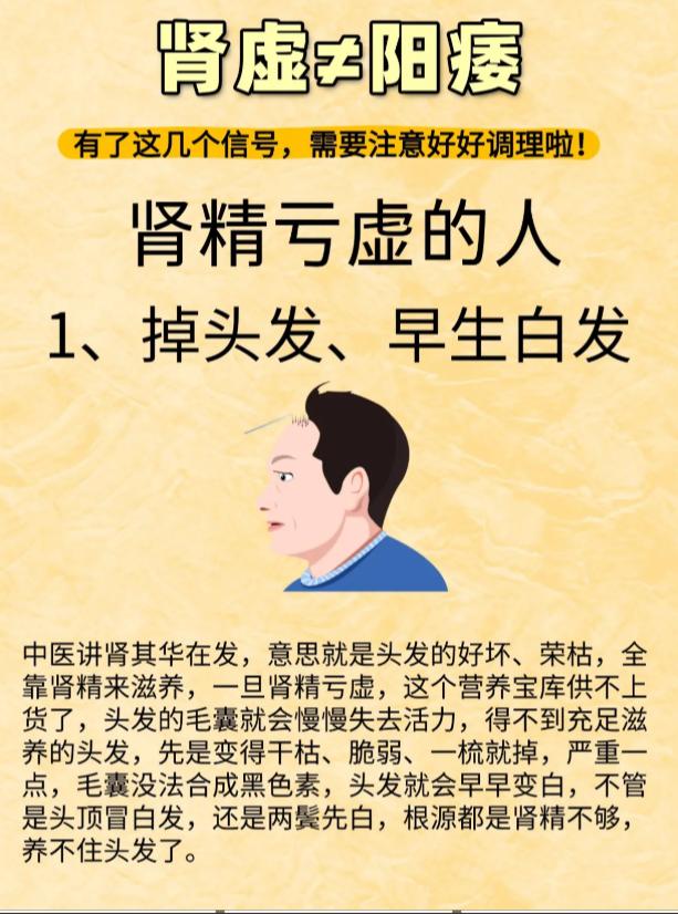 掉发健忘？警惕肾精亏虚，2 个信号要注意