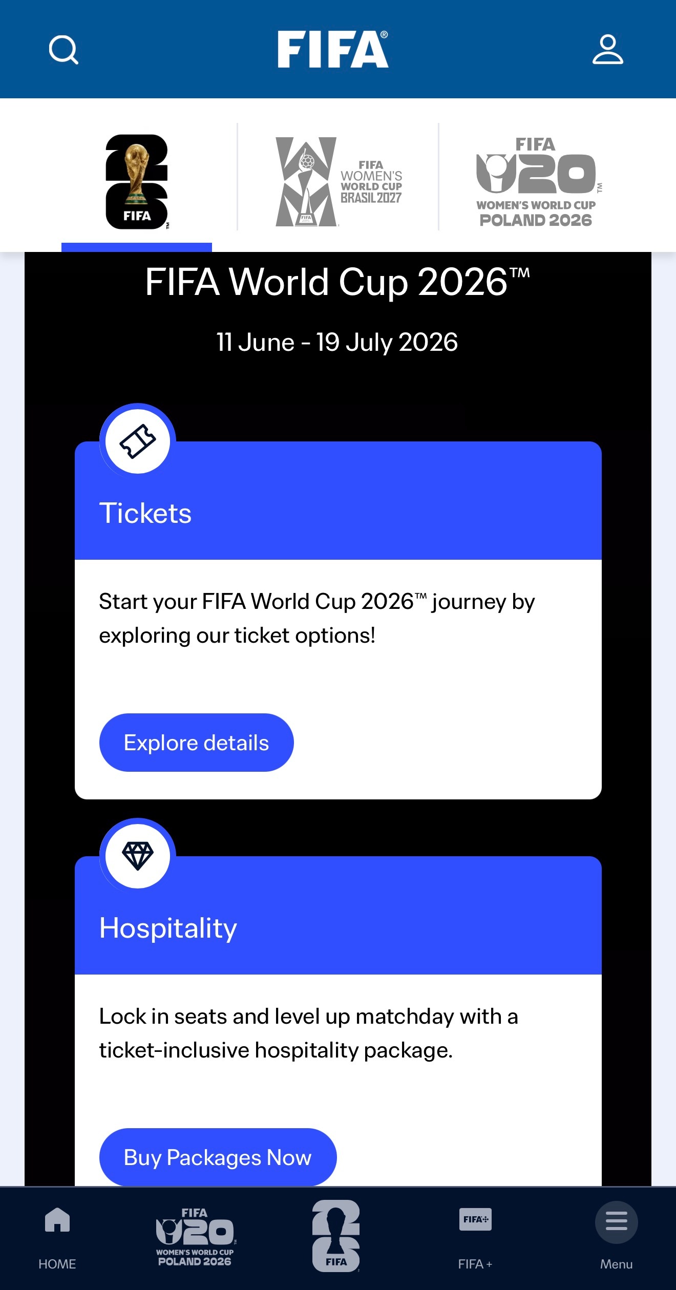 今晚23点整，世界杯第四阶段门票公开销售，先到先得制，我需要在达拉斯举行的阿根廷