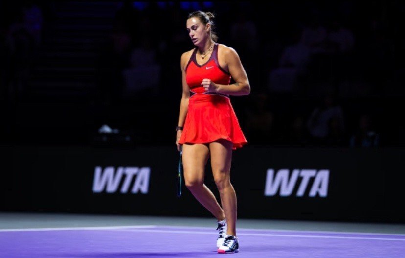 萨巴伦卡小组赛三战全胜在利雅得WTA年终总决赛中，萨巴伦卡以7-6，6-2战胜高