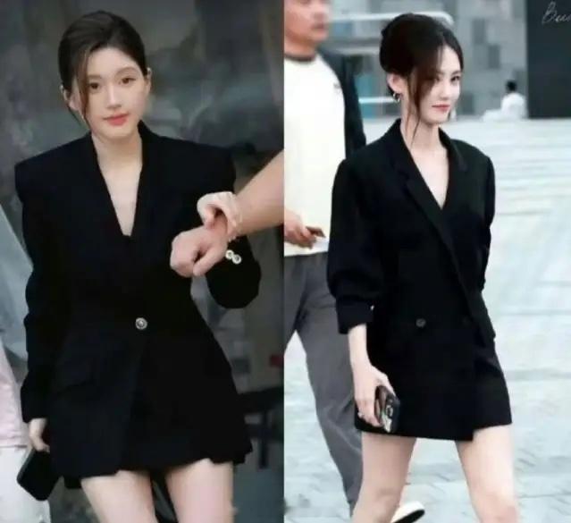 李一桐新剧造型被指抄袭赵露思赵露思《许我耀眼》里的造型确实非常多，李一桐新剧也是