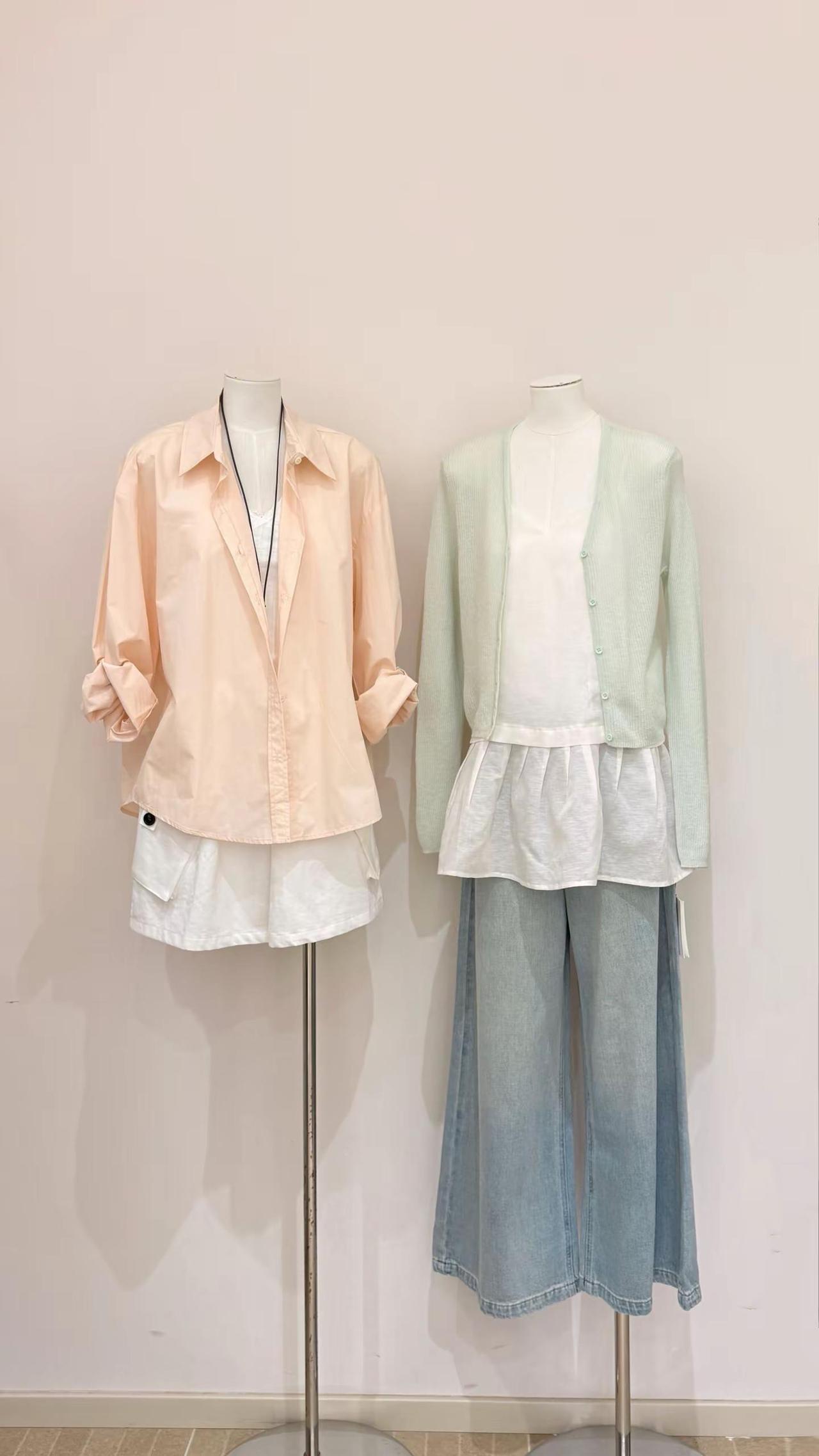 春天的十二套穿搭🌸。韩系穿搭