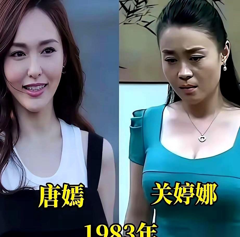 把42岁的唐嫣和42岁的关婷娜放一起，我沉默了。
又把51岁的林志玲和51岁的赵