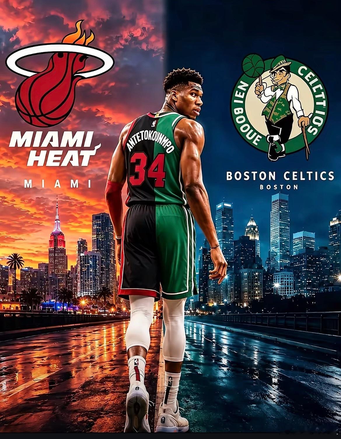 凯尔特人的34号（皮尔斯）退役了，这对热火来说是一个利好nba总决赛迈阿密热火n