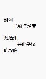 北京市其他高中会不会跟进潞河中学的长链条培养招生模式？

你是不是看明白了潞河中