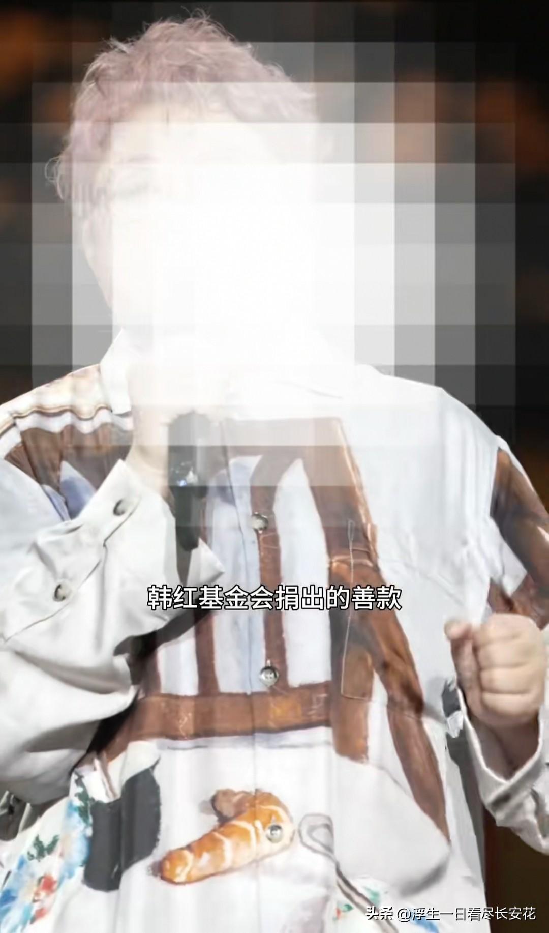 韩红因为一句“走个面儿”就把韩红基金会推上了舆论热搜，刷来刷去，大家最关注的一个