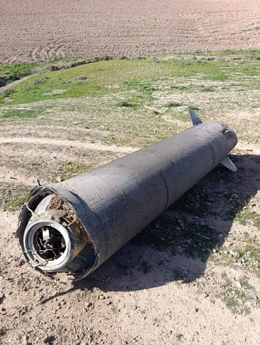 美伊以冲突伊朗首都发生爆炸伊朗现场直击 在伊拉克境内发现了以色列空射弹道导弹“蓝