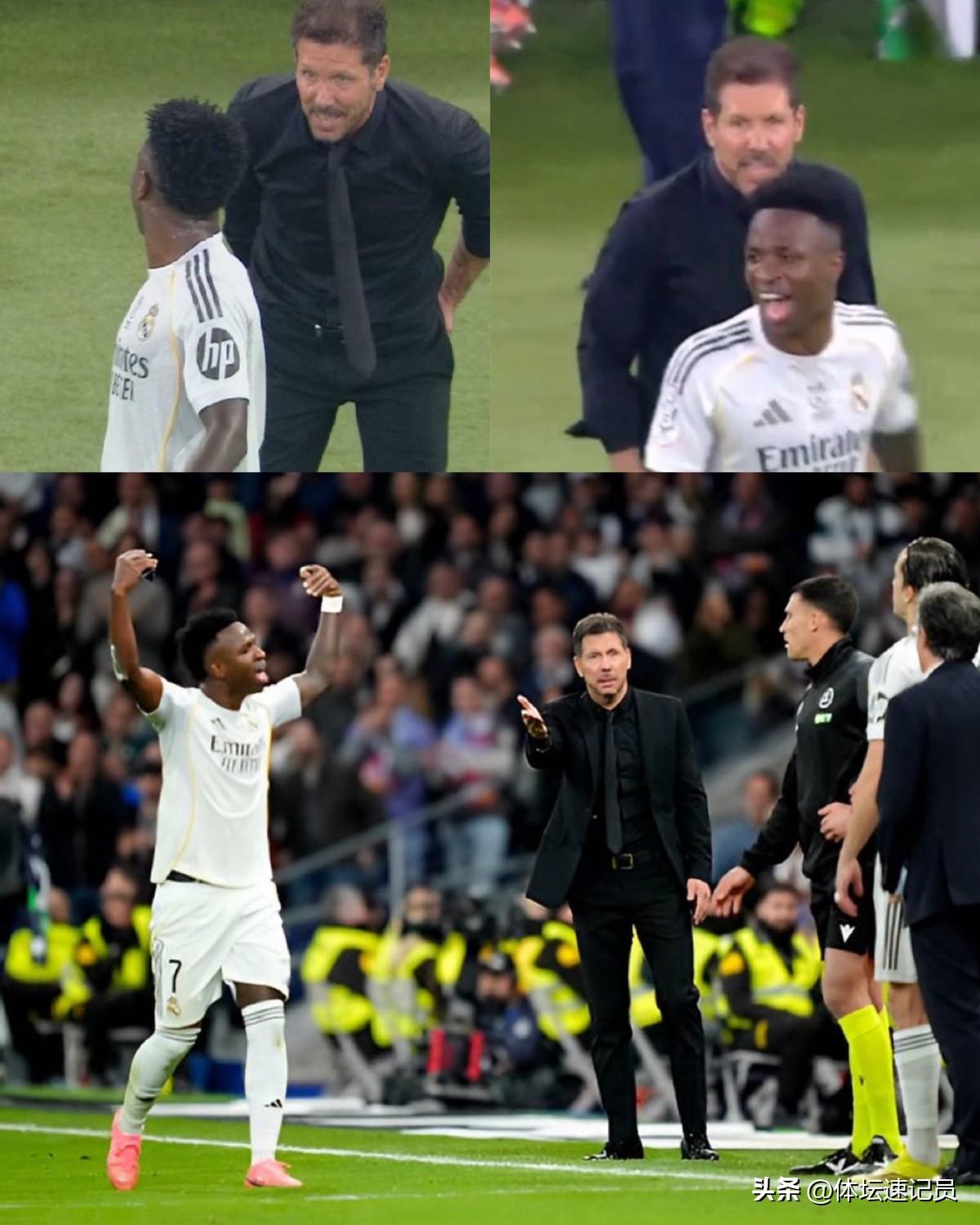 西蒙尼嘲讽维尼修斯的回旋镖终于伤到了自己！

在一月份阿隆索带领皇马对阵马竞的比