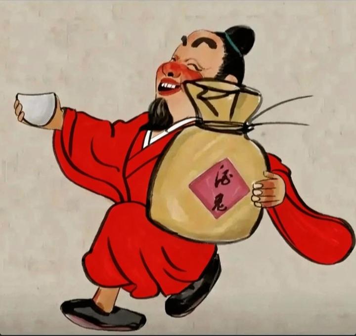 人间美酒不一般，
李白杜甫能诗篇，
我也饮上三大碗，
………？

上联：畅饮杯中