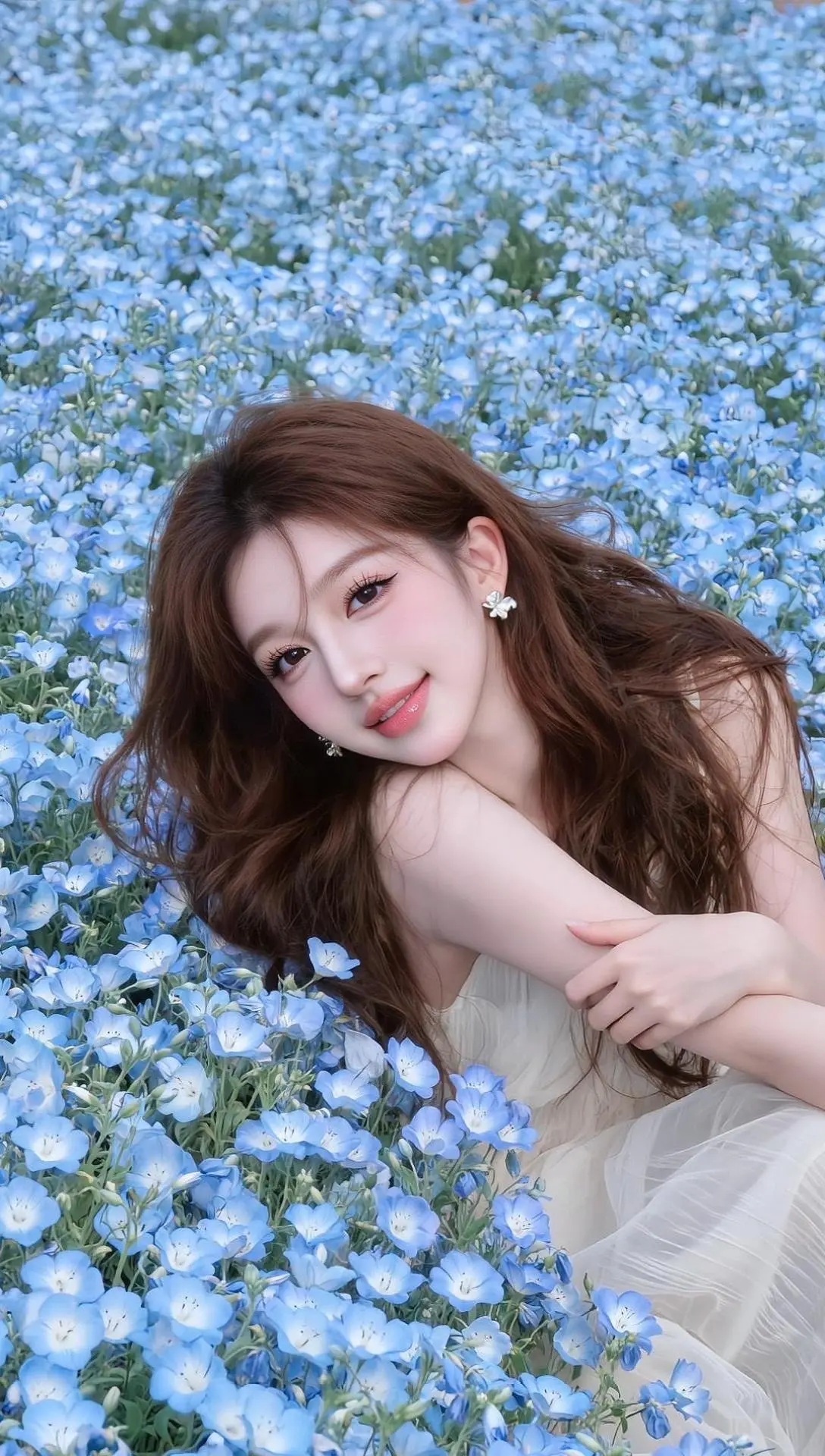 AI蓝花氛围感写真 ai创作 玩法合伙人计划 我在拍特效 这是我为你定...