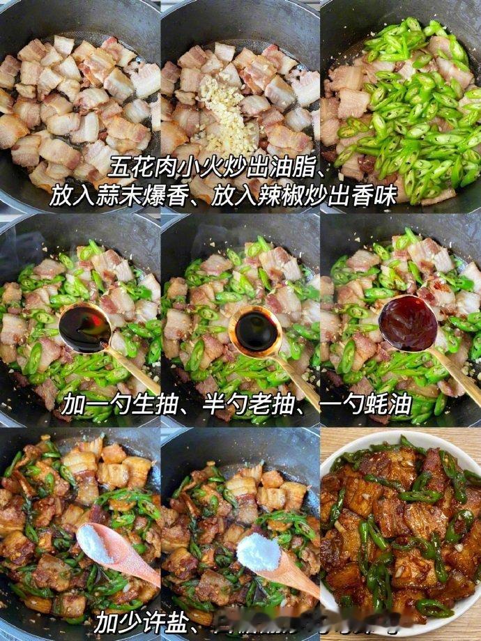 家常菜  巨香巨好吃的辣椒炒肉
