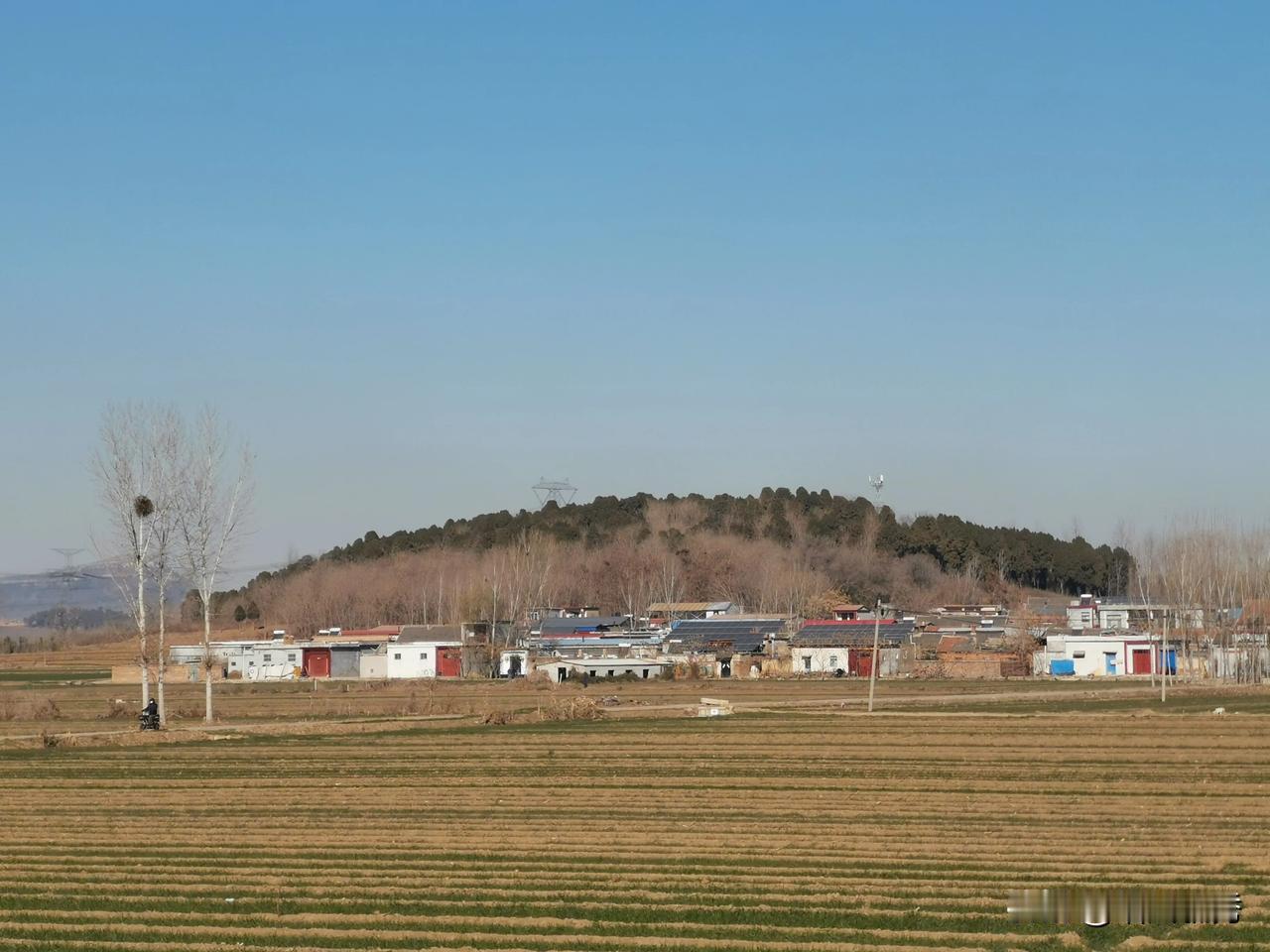 山东泰安宁阳伏山镇玉皇山