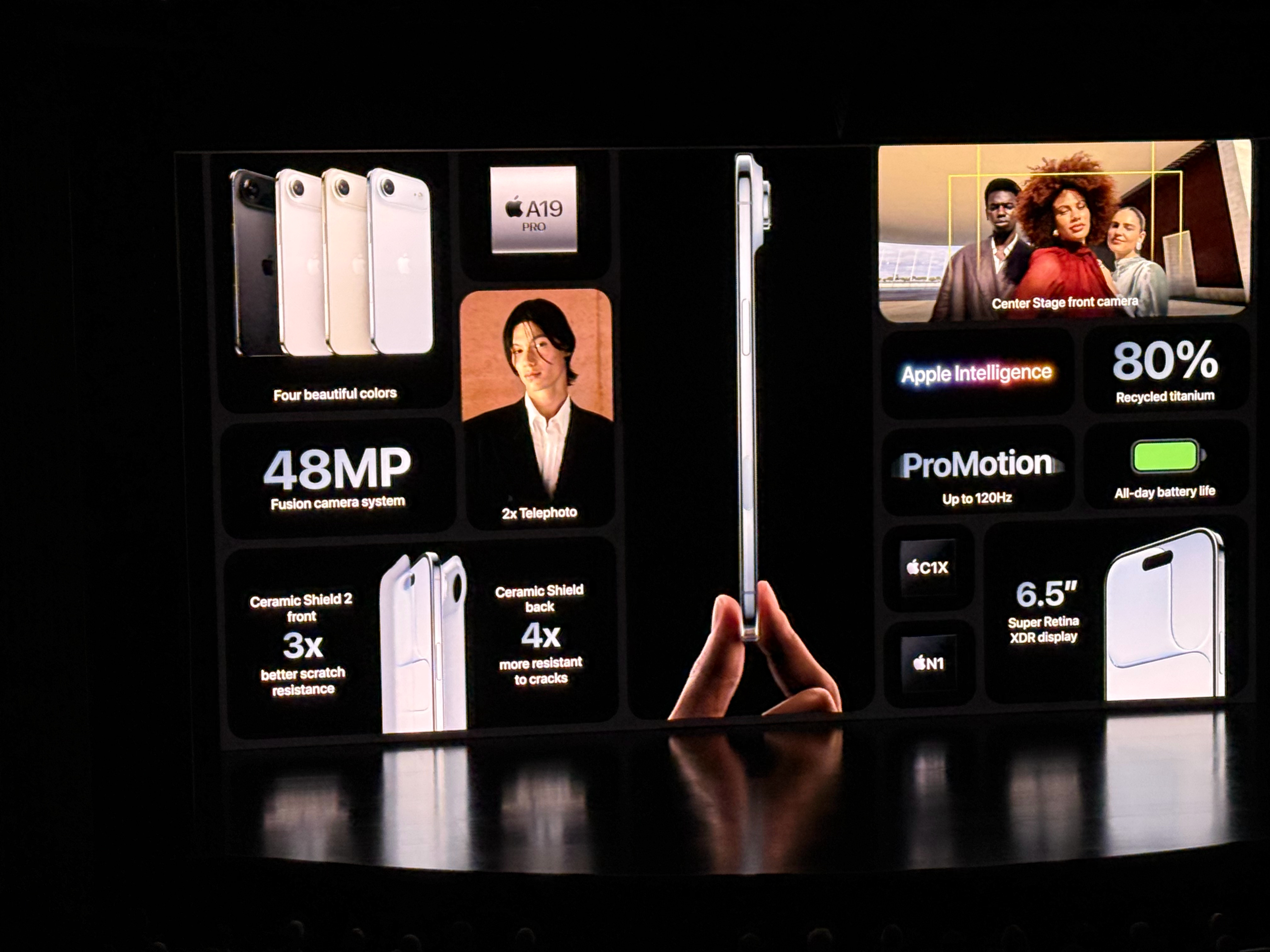 苹果发布会 大家评价一下 iPhone Air[馋嘴] ​​​