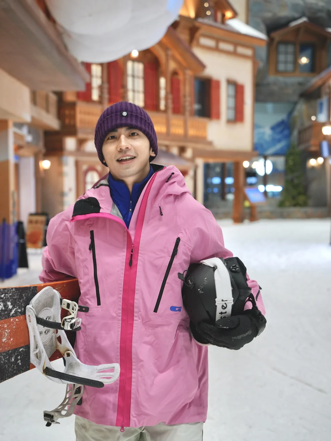 上海开板体验：我在耀雪练习前刃换后刃⛷️