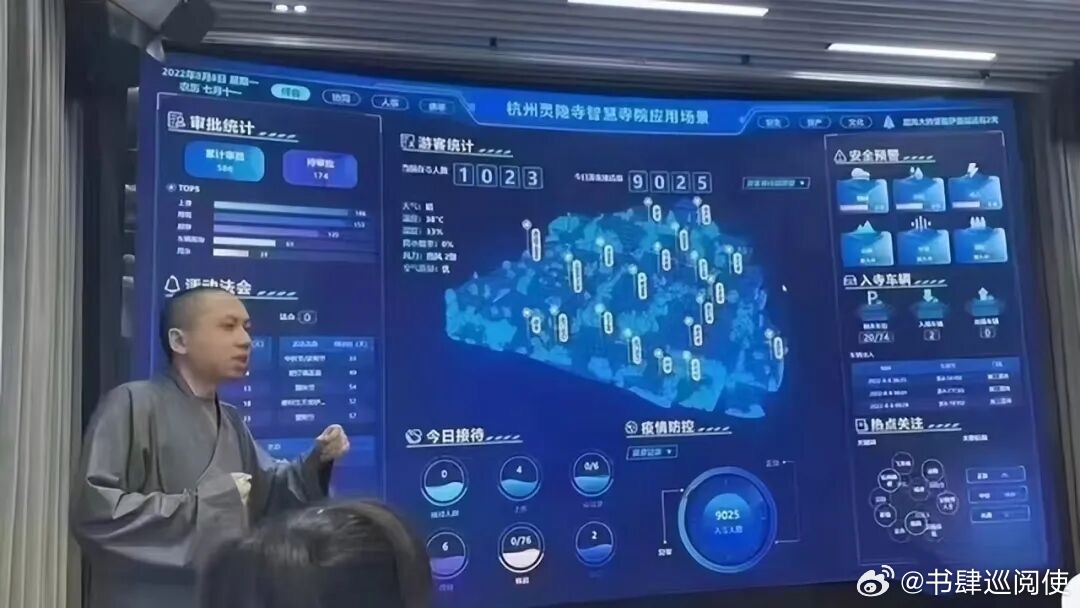 灵隐寺工作汇报惊到我眼珠子都掉出来了这世界已经卷到连看破红尘都没资格了吗？（见附