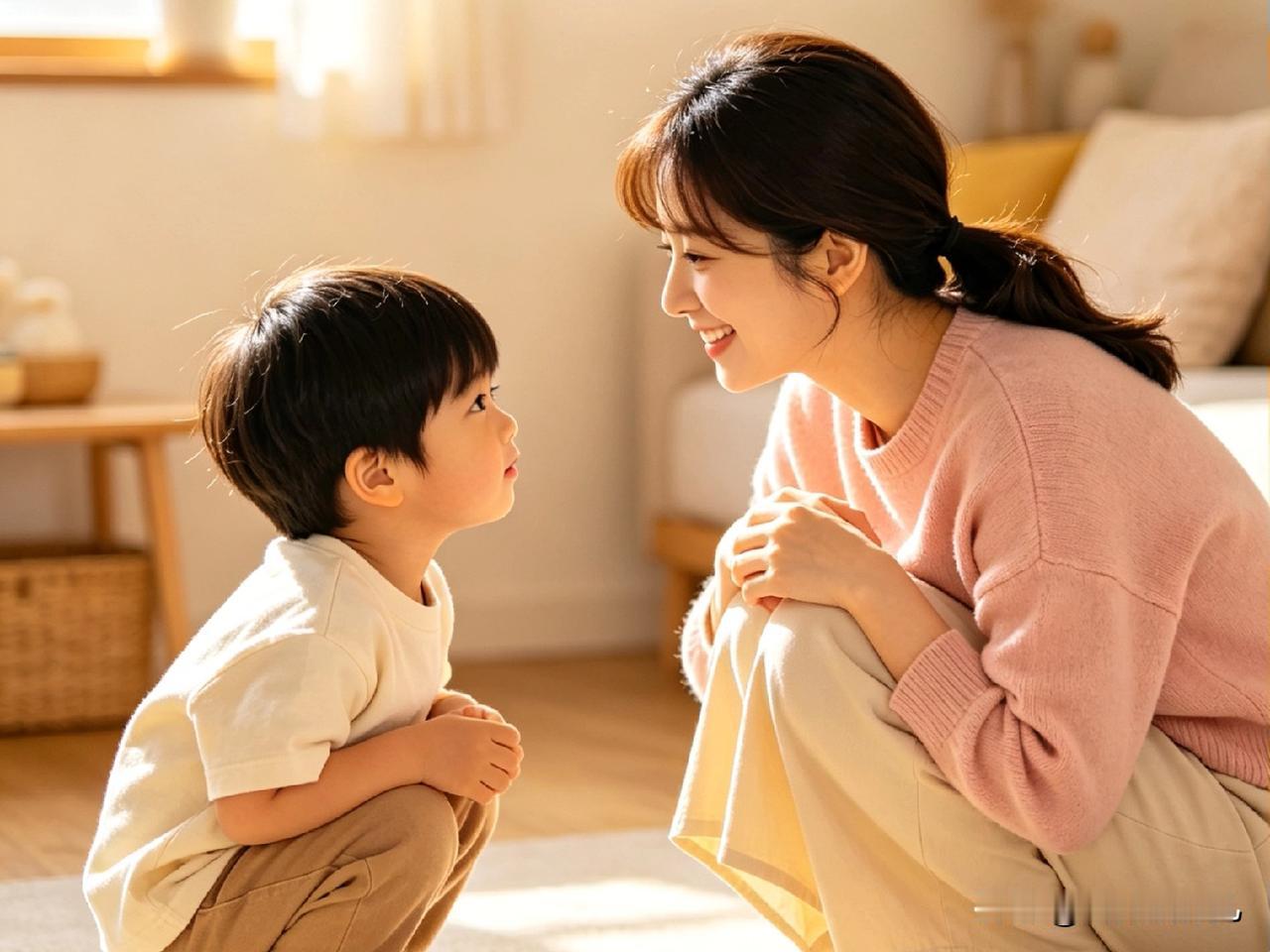 孩子当众哭闹时，好好说话，才是最好的教养
 
带孩子久了，慢慢发现，很多亲子间的