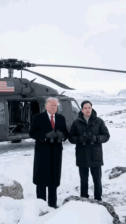 老特一心想拿下格陵兰岛，有人认为他不是为了这里的资源，也不是为了所谓的北极航道，