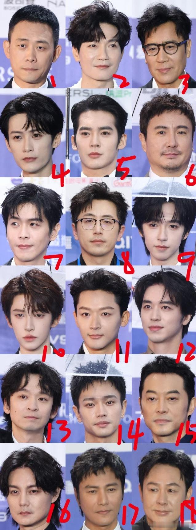 电影节红毯男明星怼脸生图，谁赢了？ 