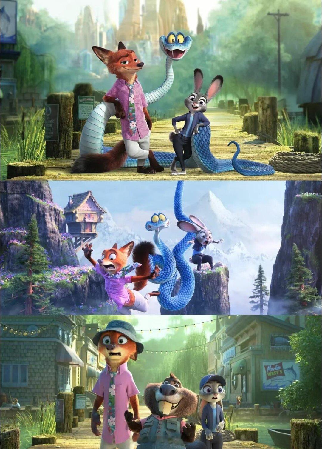 其实疯狂动物城2最戳我的台词除了狐兔的告白还有盖瑞说的那个冷笑话"我家族从不让我