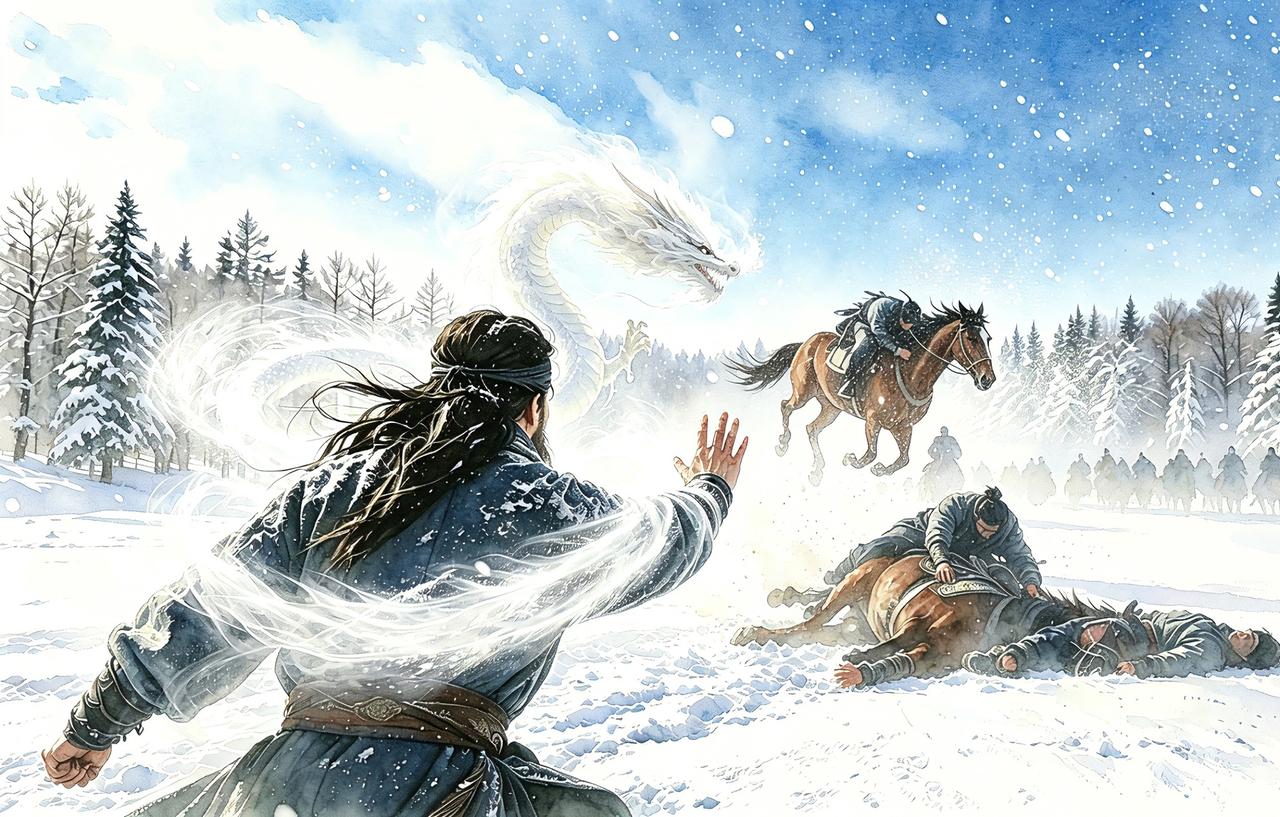网友问萧峰和洪七公、郭靖，谁的降龙十八掌更厉害。

萧峰的降龙十八掌是劈空掌，隔