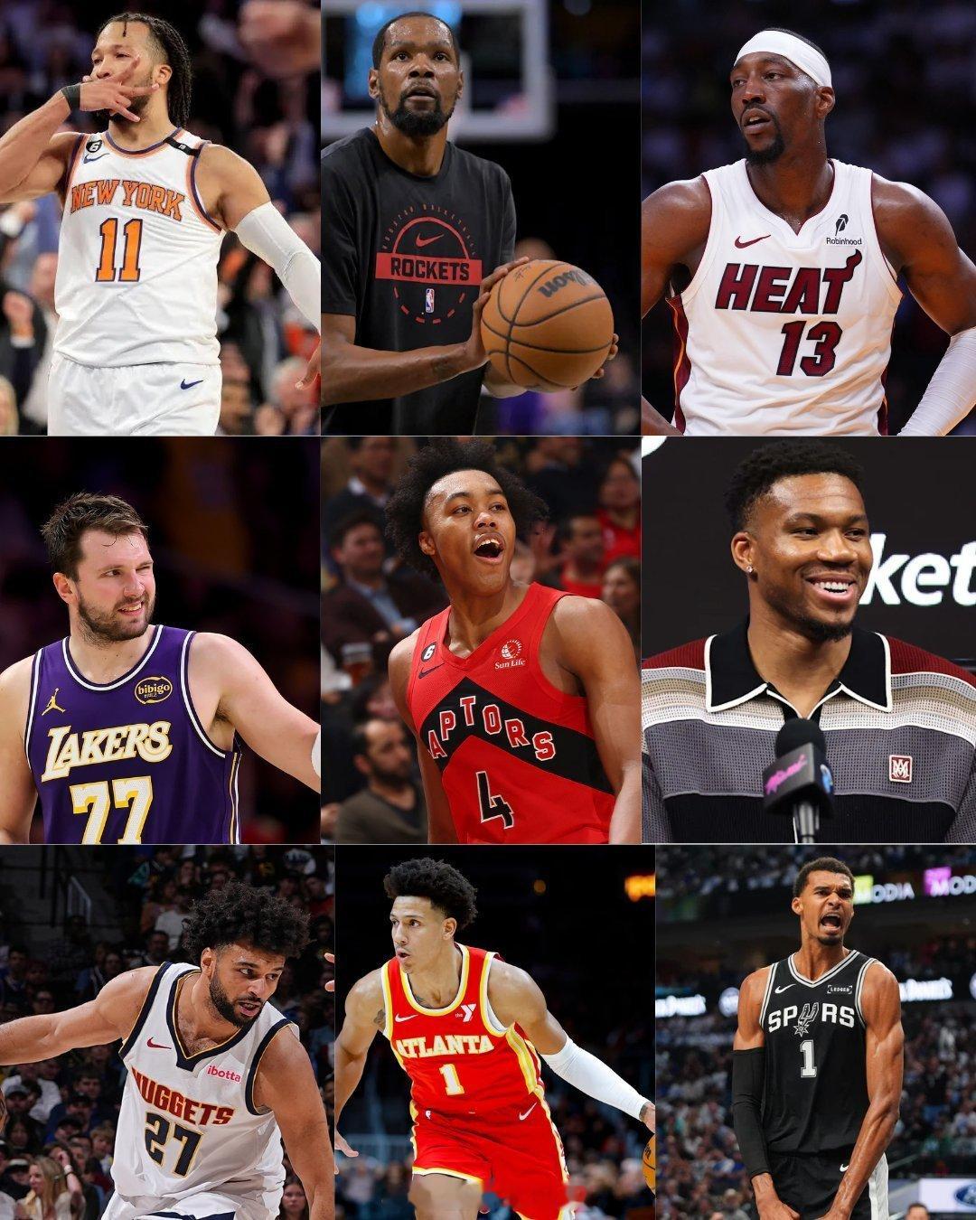 3vs3，每一行一个队，哪个队最强，哪个队最弱[疑问]nba ​​​
