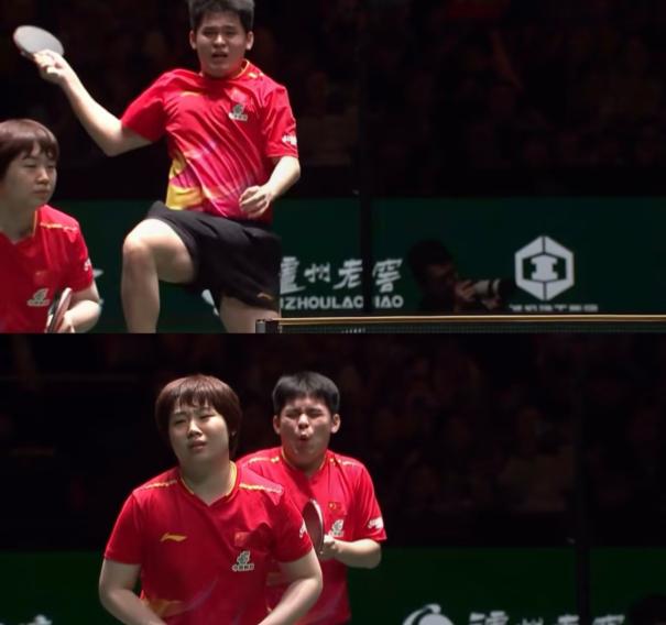 以后坚决不看林诗栋蒯曼的比赛了！
不是打的不好，
而是他俩实在莫名其妙。
昨天混