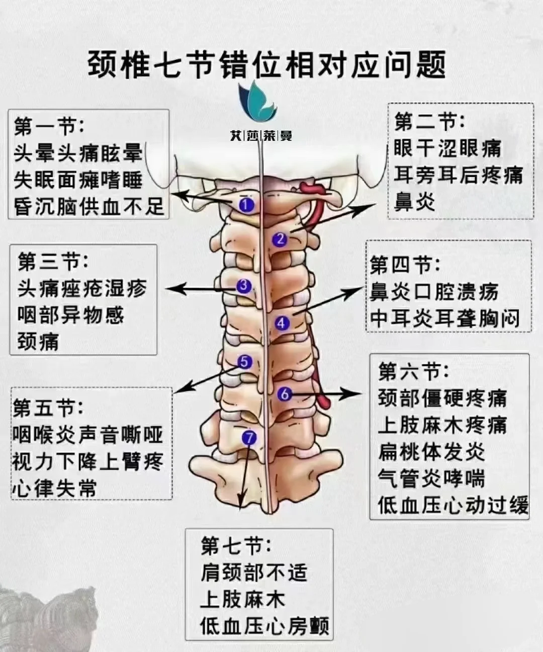 我没颈椎病，就是🈶点肩膀酸。 我没颈椎病，就是🈶点偏头疼。 我没颈...