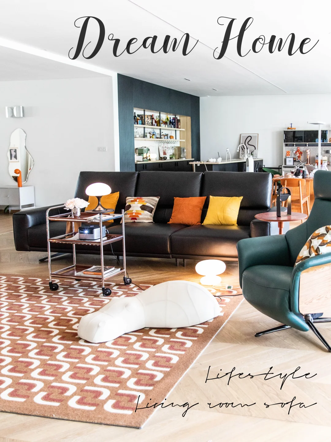 15:40无滤镜的家｜一个复古客厅万般诗意生活