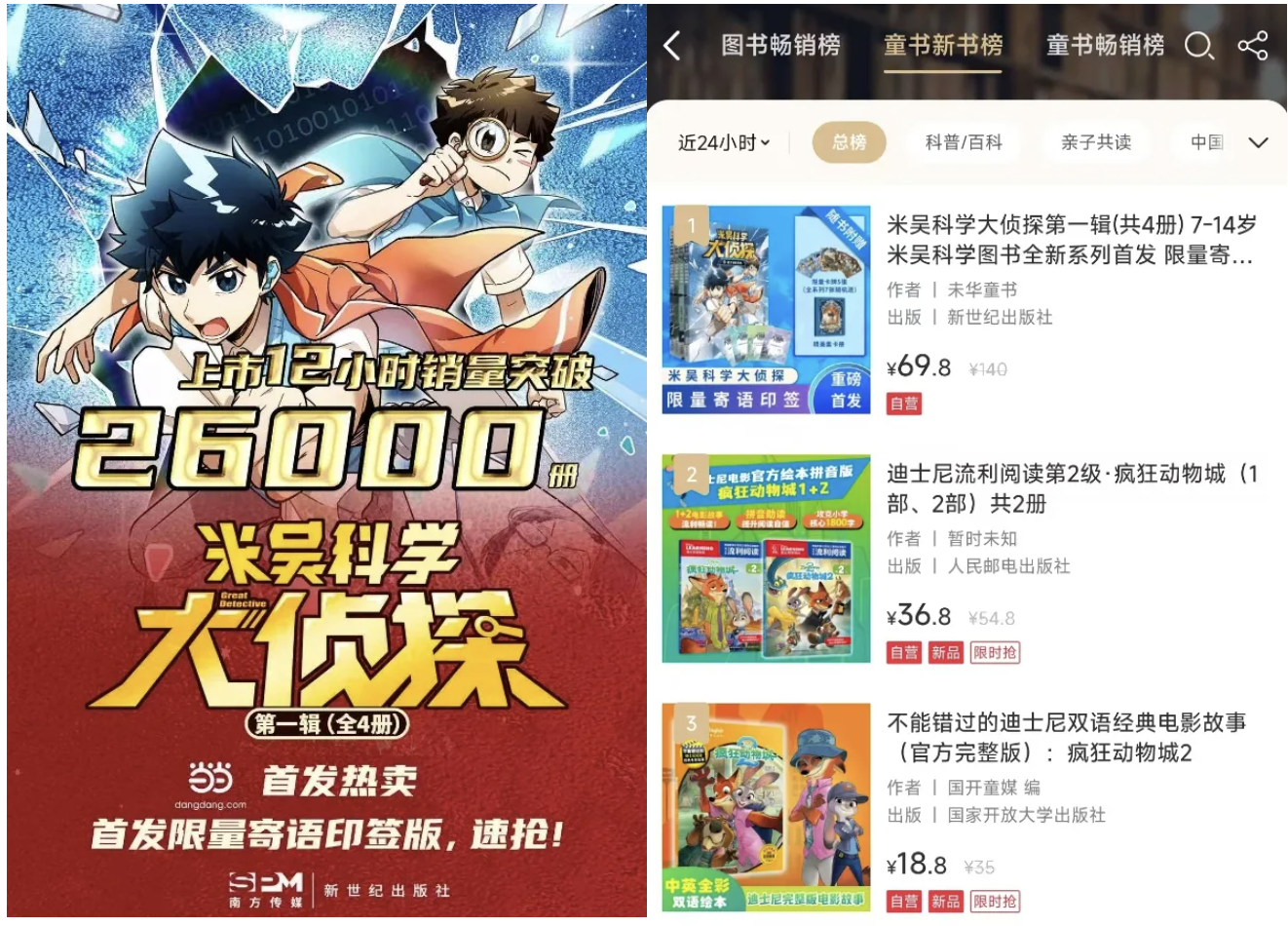 破纪录！！上市第一天排名就超越疯狂动物城！