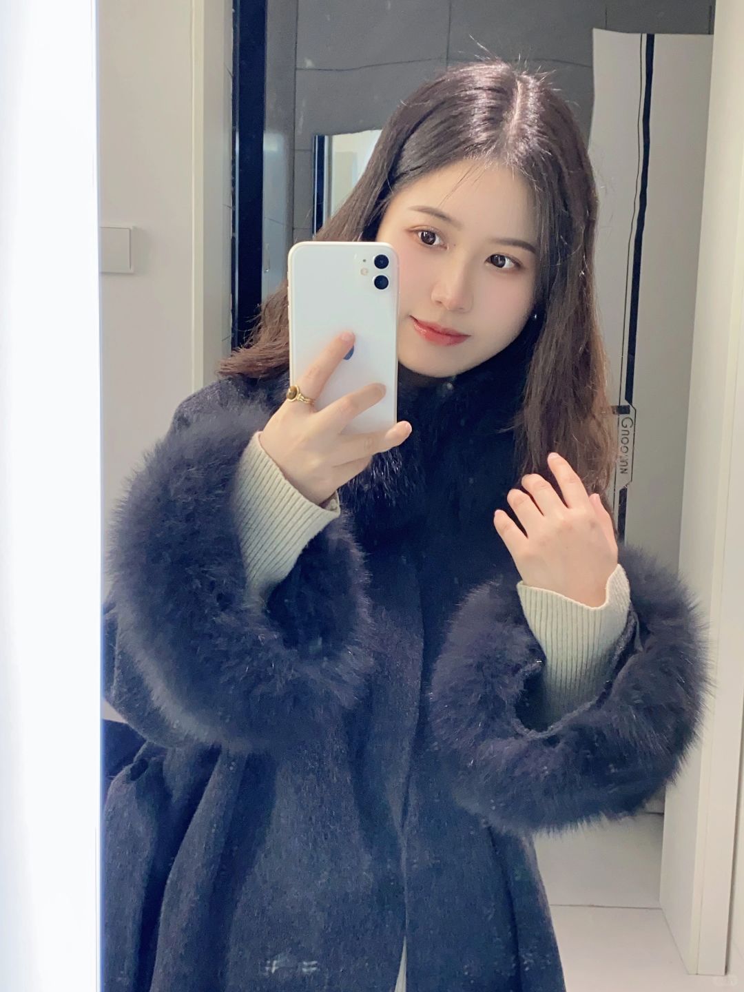 男朋友说我今天好美